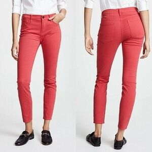 Frame Le High Skinny Vintage Red Jeans Sz 25
